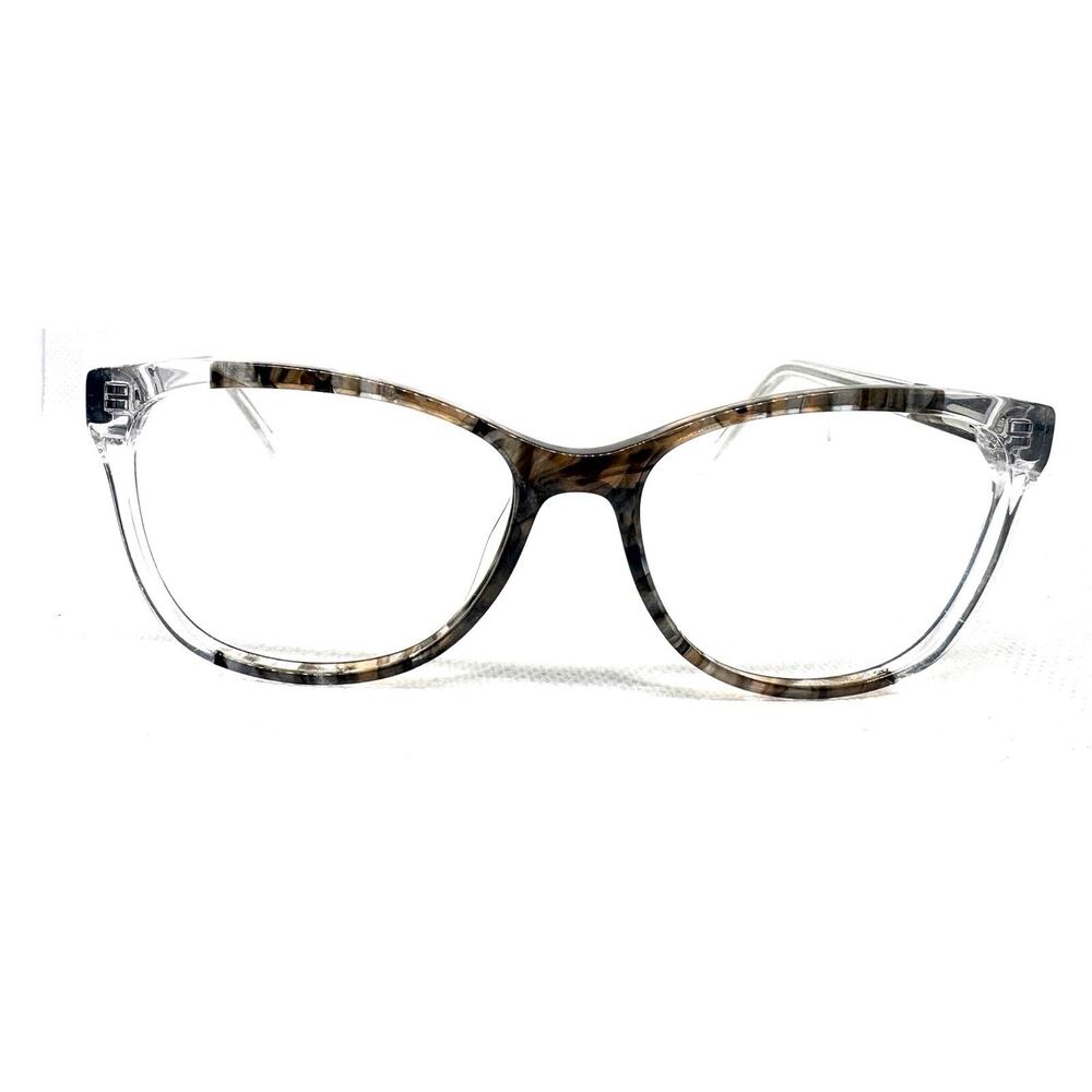 NICOLE MILLER IBIZA C01 SMOKE TORTOISE AUTHENTIC DESIGNER EYEGLASSES FRAME 53-15